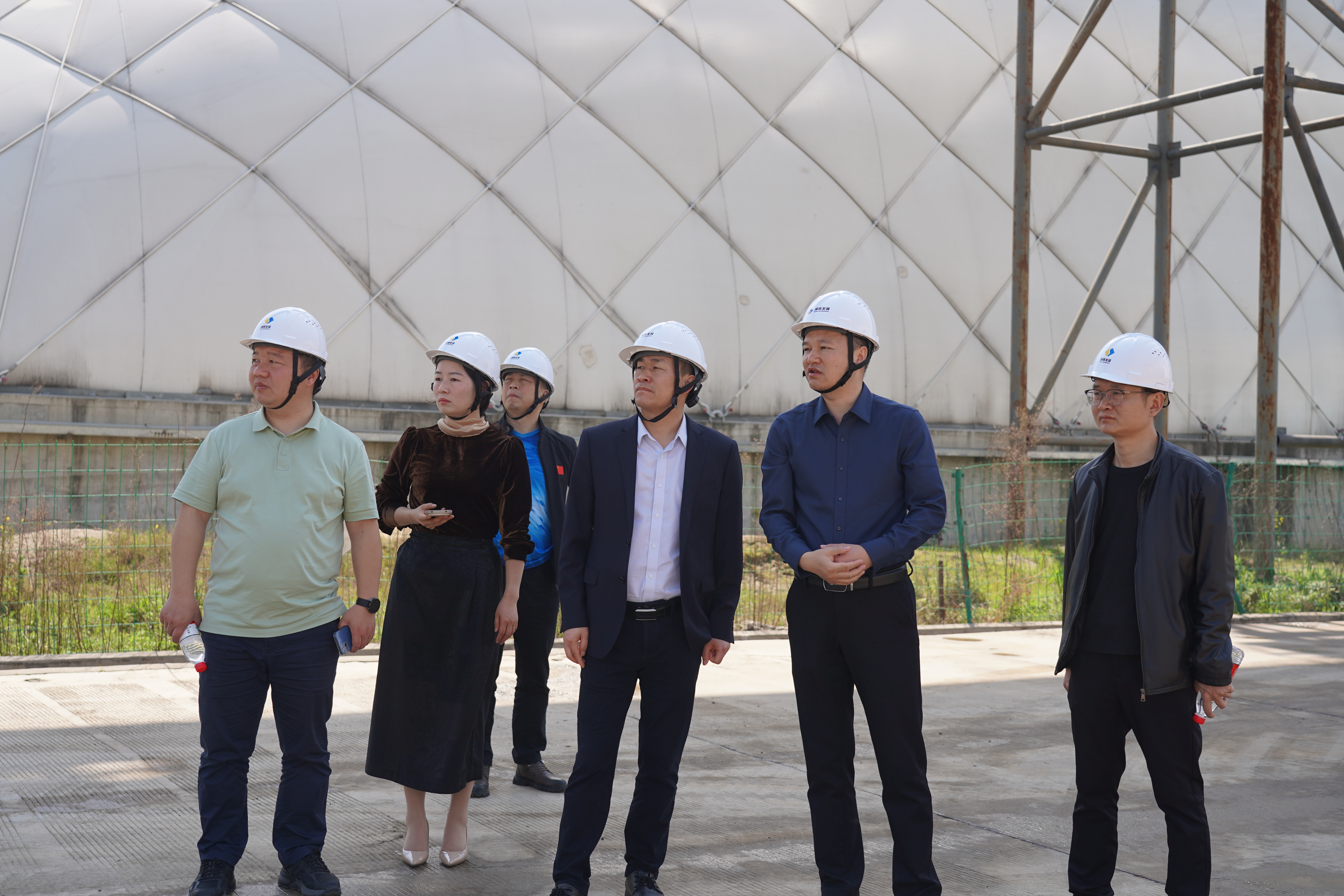 沅江市副市长谢贵调研星空(中国)机制砂和砂石集散中心项目