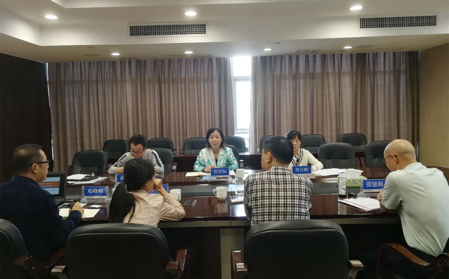 省国资委文明办莅临发展养老乐动平台_乐动（中国）检查指导省文明单位创建工作