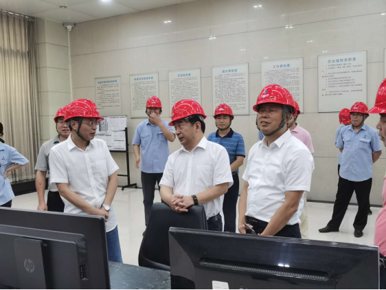 省国资委主任丛培模带队督导检查株洲航电分乐动平台_乐动（中国）防洪防汛工作