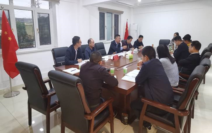 乐动平台_乐动（中国）总裁刘志刚带队赴益沅乐动平台_乐动（中国）开展调研