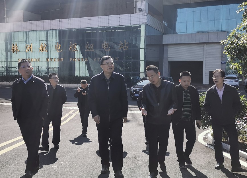 集团总经理苏德辉一行赴株洲航电分乐动平台_乐动（中国）督查安全生产经营工作