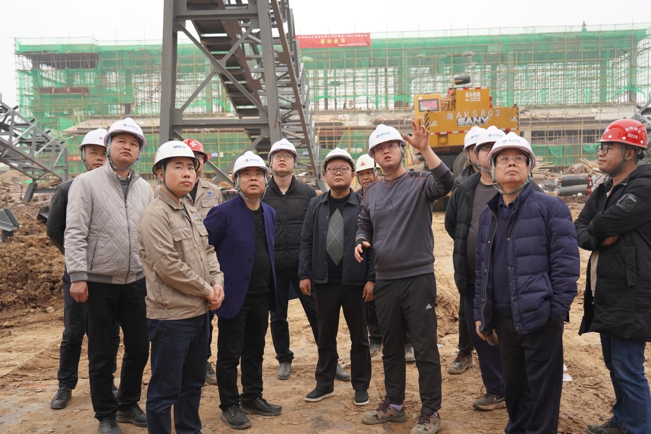 沅江市市长罗必胜调研乐动平台_乐动（中国）沅江机制砂和砂石集散中心建设项目